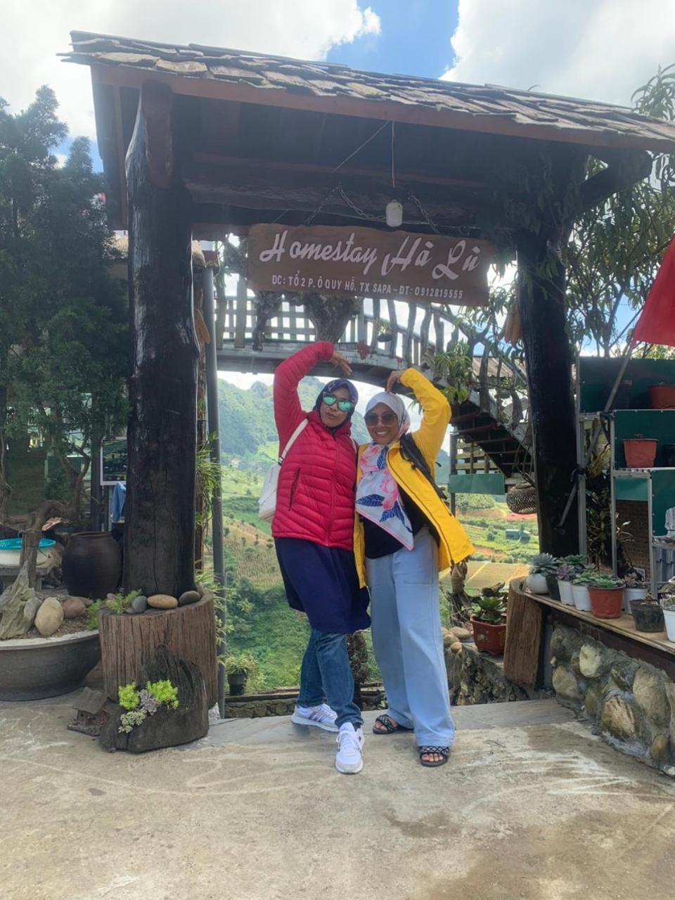 Ha Lu Homestay Lao Cai Exterior photo